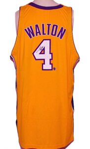 2004-2005 Luke Walton LA Lakers Game-Used & Autographed Home Jersey & Sneakers