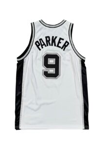 2004-2005 Tony Parker San Antonio Game-Used Jersey