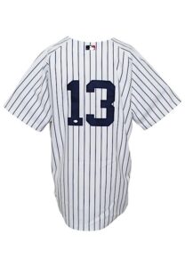 2004 Alex Rodriguez New York Yankees Game-Used & Autographed Home Jersey