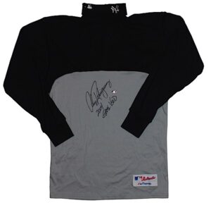 2004 Alex Rodriguez NY Yankees Game-Used & Autographed Turtleneck Shirt