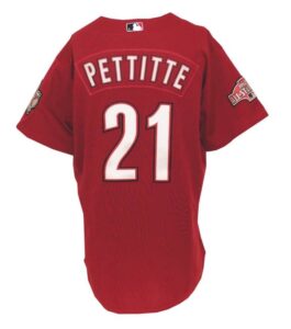 2004 Andy Pettitte Houston Astros Game-Used Alternate Jersey