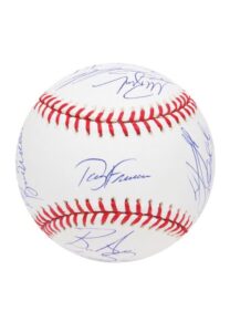 2004 Boston Red Sox Team Signed World Series Baseball