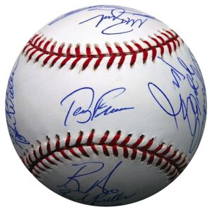 2004 Boston Red Sox World Championship Team Autographed Baseball