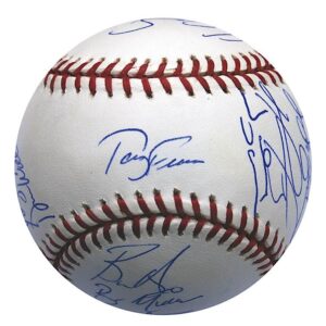 2004 Boston Red Sox World Championship Team Autographed Baseball