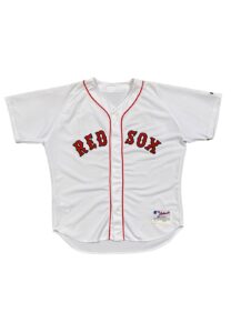 2004 Curt Schilling Boston Red Sox Game-Used Home Jersey