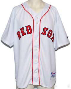 2004 Curt Schilling Boston Red Sox Game-Used Home Jersey