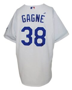 2004 Eric Gagne Los Angeles Dodgers Game-Used Home Jersey