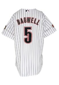 2004 Jeff Bagwell Houston Astros Game-Used Home Jersey