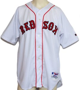 2004 Johnny Damon Boston Red Sox Game-Used Home Jersey