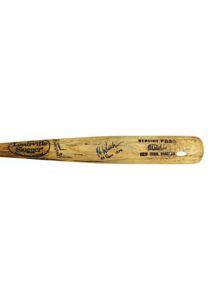 2004 Jorge Posada New York Yankees Game-Used & Autographed Bat