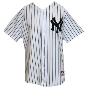 2004 Jorge Posada New York Yankees Game-Used Home Jersey