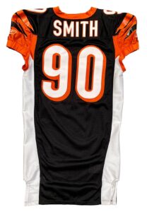 2004 Justin Smith Cincinnati Bengals Game-Used Jersey