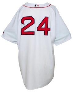 2004 Manny Ramirez Boston Red Sox Game-Used Home Jersey