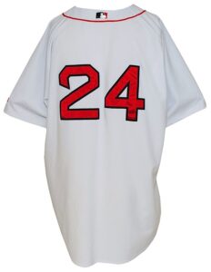 2004 Manny Ramirez Boston Red Sox Game-Used Home Jersey