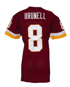 2004 Mark Brunell Washington Redskins Game-Used Home Jersey