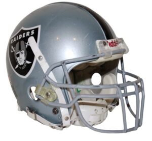 2004 Marques Anderson Oakland Raiders Game-Used Helmet