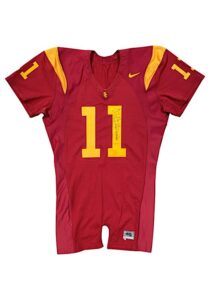 2004 Matt Leinart USC Trojans Game-Used & Autographed Home Jersey