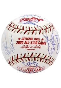 2004 MLB All-Star Game Team-Signed Baseball