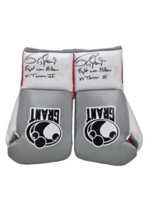 2004 Roy Jones, Jr. Fight Worn & Autographed Gloves vs. Antonio Tarver II