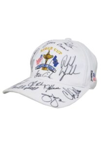 2004 Ryder Cup USA Team-Signed Cap with Tiger Woods