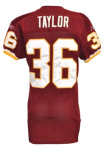 2004 Sean Taylor Rookie Washington Redskins Game-Used Home Jersey