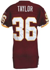 2004 Sean Taylor Rookie Washington Redskins Game-Used Home Jersey