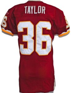 2004 Sean Taylor Rookie Washington Redskins Game-Used Home Jersey