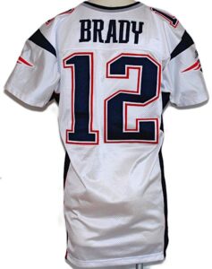 2004 Tom Brady New England Patriots Game-Used Road Jersey