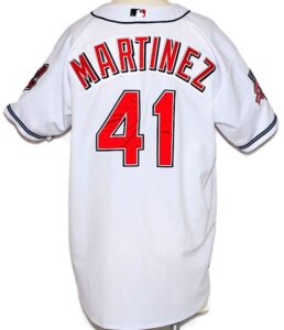 2004 Victor Martinez Cleveland Indians Game-Used Home Jersey