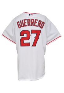 2004 Vladimir Guerrero Angels Game-Used and Autographed Home Jersey