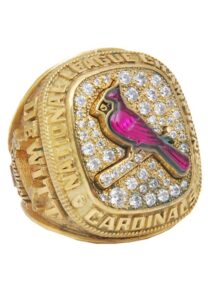 2004 William DeWitt St. Louis Cardinals National League Championship Owners Ring