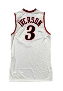 2005-06 Allen Iverson Philadelphia 76ers Game-Used & Autographed Jersey