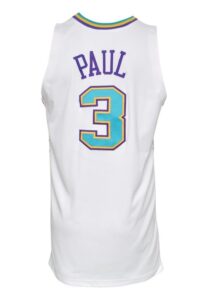 2005-06 Chris Paul Rookie New Orleans/Oklahoma City Hornets Game-Used Home Jersey