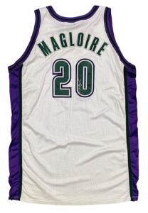 2005-06 Jamaal Magloire Milwaukee Bucks Game-Used & Signed Jersey