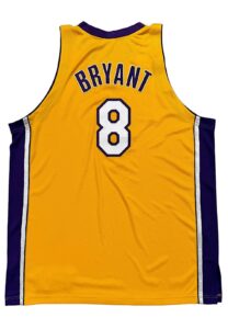 2005-06 Kobe Bryant LA Lakers Game-Used Jersey