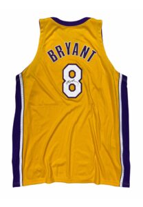 2005-06 Kobe Bryant Los Angeles Lakers Game-Used & Autographed Home Jersey