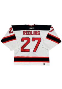 2005-06 Krisjanis Redlihs NJ Devils Game-Used Jersey