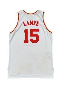 2005-06 Maciej Lampe Houston Rockets HWC Game-Used Jersey