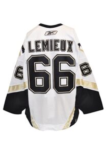 2005-06 Mario Lemieux Pittsburgh Penguins Game-Used Home Jersey