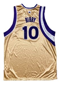 2005-06 Mike Bibby Sacramento Kings Game-Used & Signed Jersey