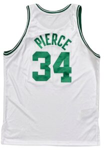 2005-06 Paul Pierce Boston Celtics Game-Used Home Jersey