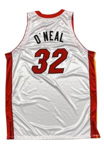 2005-06 Shaquille O’Neal Miami Heat Game-Used & Signed Jersey