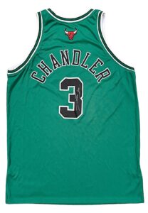 2005-06 Tyson Chandler Chicago Bulls Game-Used & Signed St. Patrick’s Day Jersey