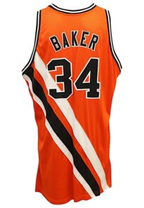 2005-06 Vin Baker Los Angeles Clippers “Buffalo Braves” Game-Used Hardwood Classics TBTC Jersey