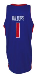 2005-2006 Chauncey Billups Detroit Pistons Game-Used & Autographed Road Jersey