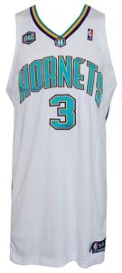 2005-2006 Chris Paul Rookie New Orleans/OKC Hornets Game-Used Home Jersey