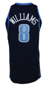 2005-2006 Deron Williams Rookie Utah Jazz Game-Used Road Jersey 