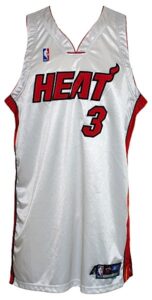 2005-2006 Dwayne Wade Miami Heat Game-Used Home Jersey