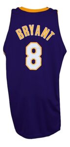 2005-2006 Kobe Bryant Los Angeles Lakers Game-Used Road Jersey