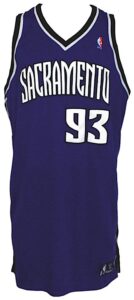 2005-2006 Ron Artest Sacramento Kings Game-Used Road Jersey